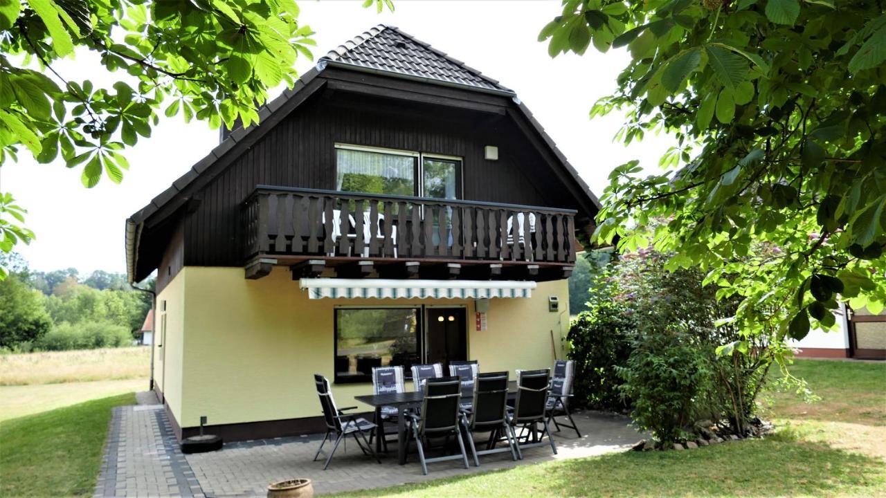 Helles Ferienhaus im Landhausstil für bis zu 10 Personen Frielendorf Exterior foto